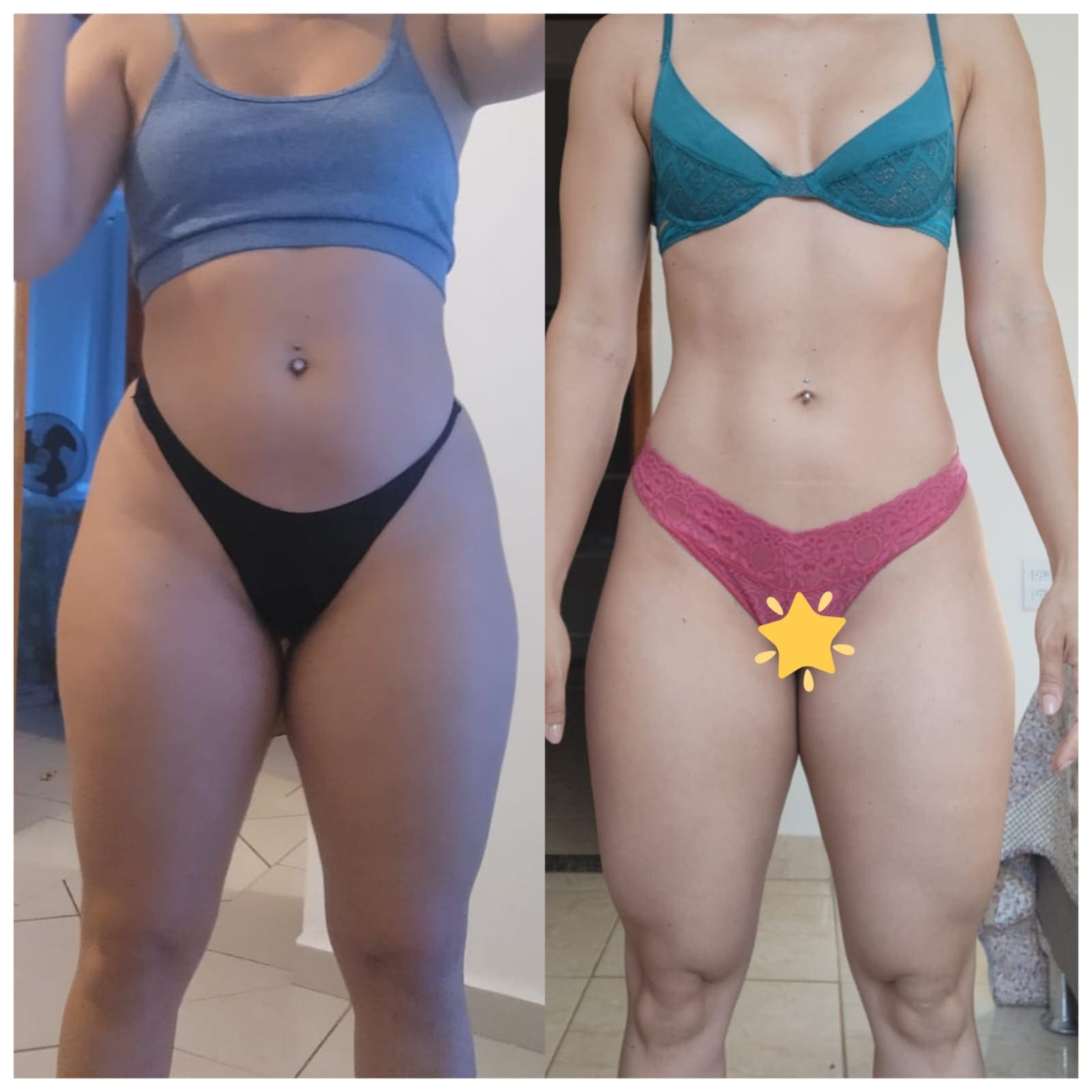 Antes e depois real 1