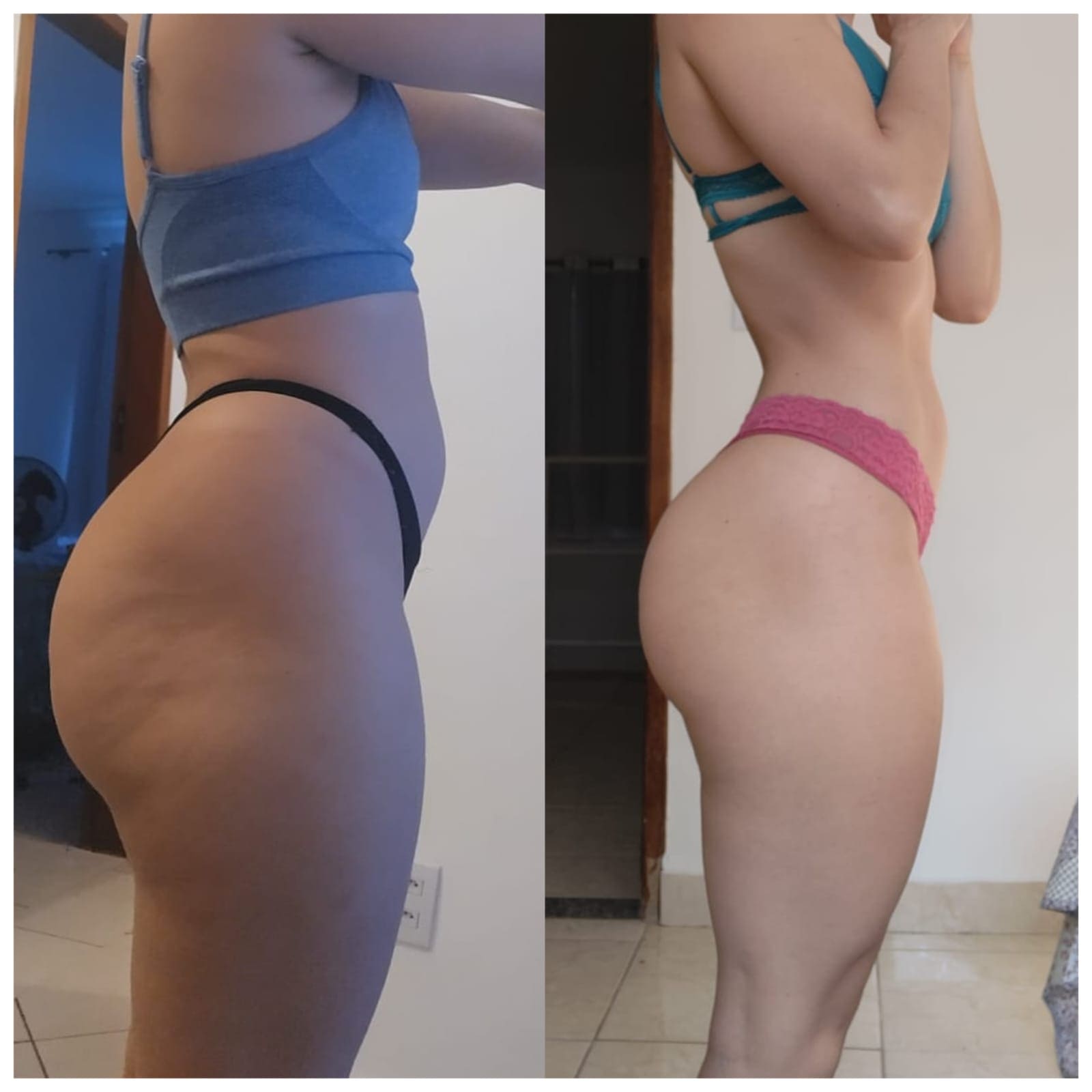 Antes e depois real 3