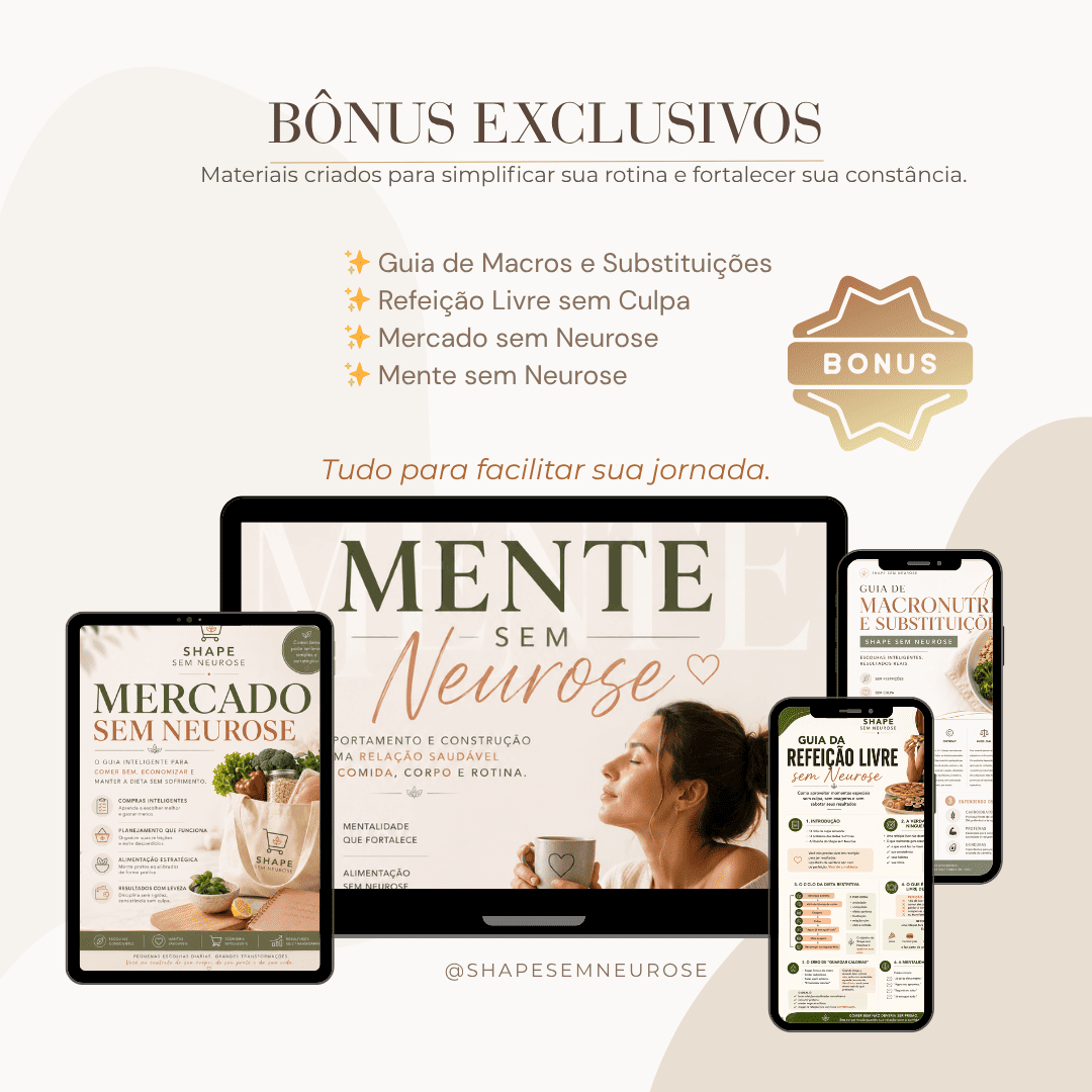 Página interna do Shape sem Neurose 2