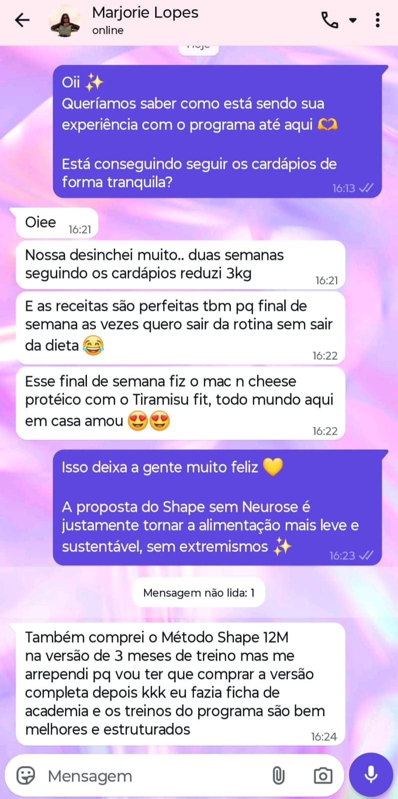 Print real de WhatsApp 4